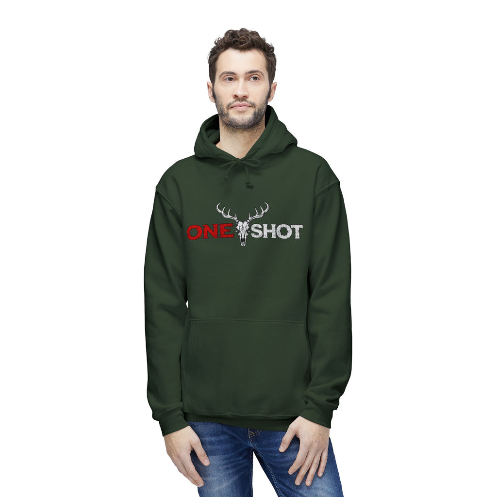 “One $hot” Unisex Hooded Sweatshirt, Made in US