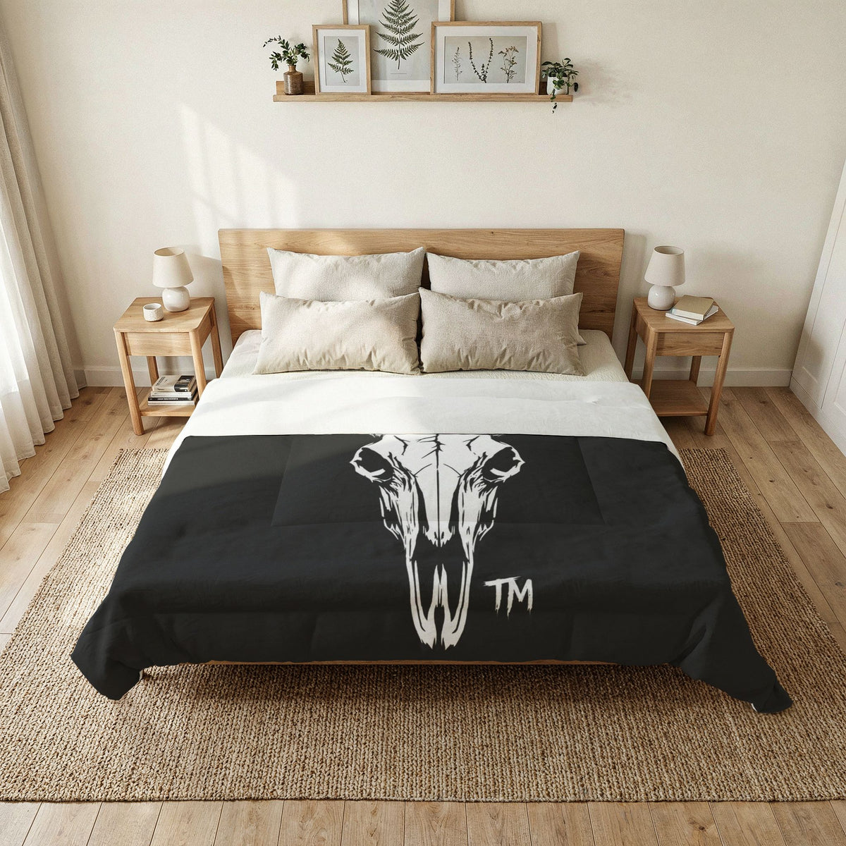 “The Dark Buck” Cotton Comforter