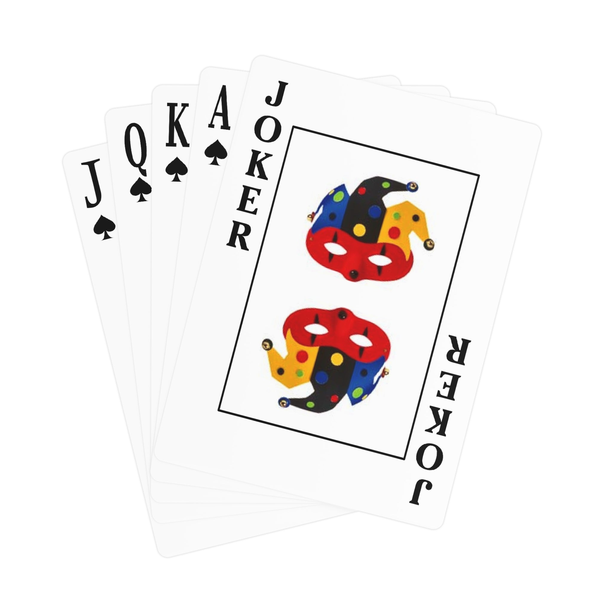 Black “One $hot” Poker Cards
