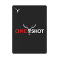 Black “One $hot” Poker Cards