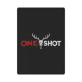 Black “One $hot” Poker Cards