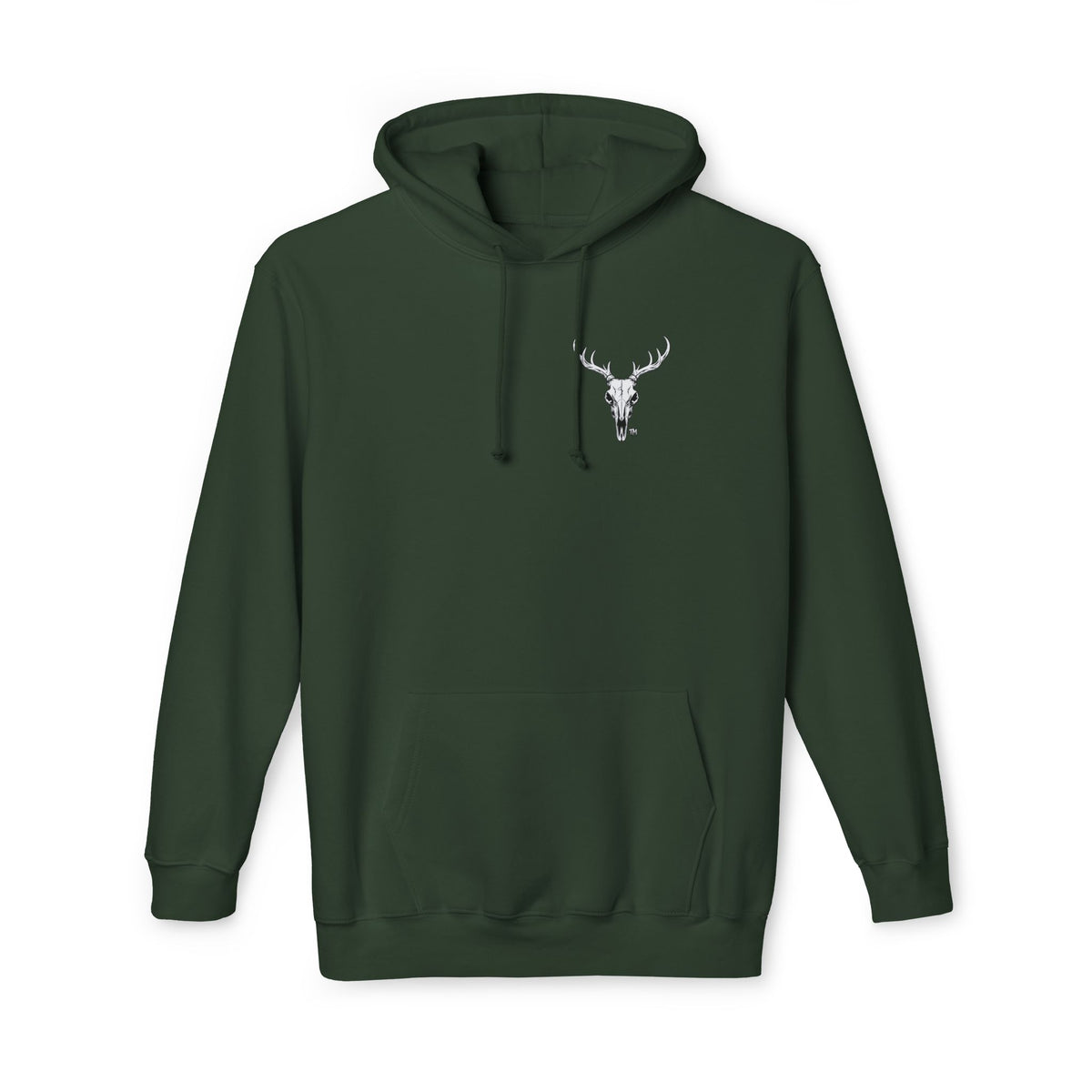 “The Dark Buck” Unisex Hooded Sweatshirt, Made in US