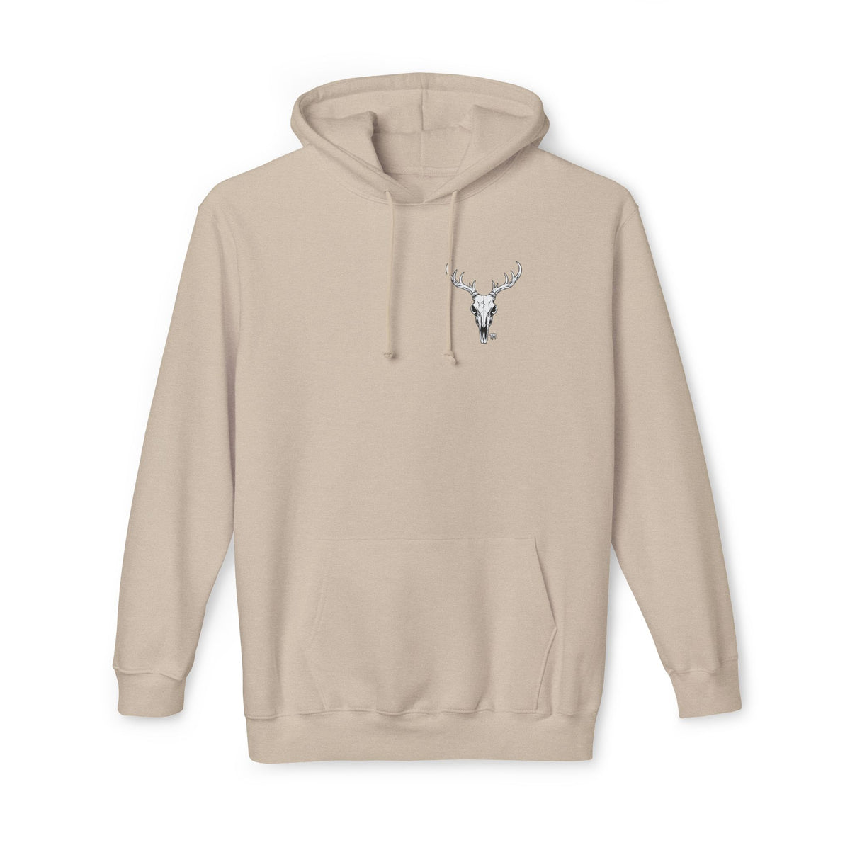 “The Dark Buck” Unisex Hooded Sweatshirt, Made in US